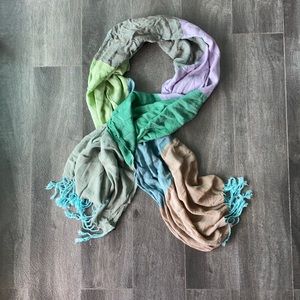 Multi colour scarf